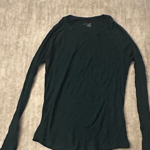 Women's Long Sleeve Top - Black